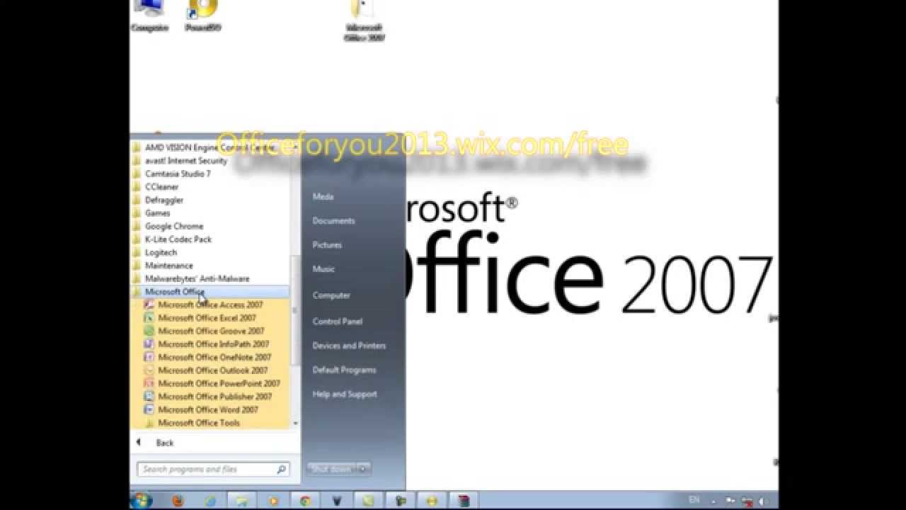 Office 2007 free download full version for windows 10