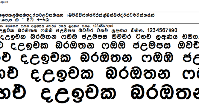 Fmbindumathi sinhala font free download